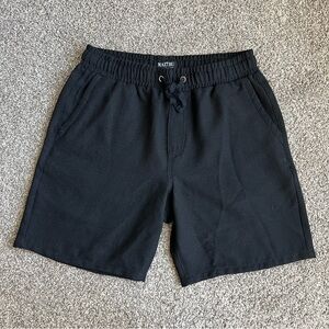 Malibu Beach Club Men’s‎ Black Shorts, Size Medium